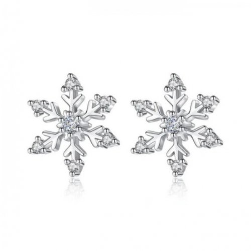  Crystal Frozen 2 ezüst fülbevaló, SW 