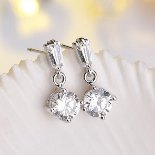 Alice Swarovski ezüst fülbevaló