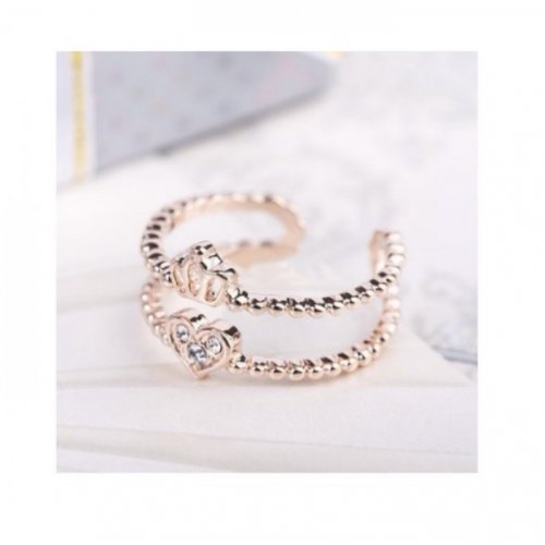 Swarovski Crown 18K aranyozott gyűrű