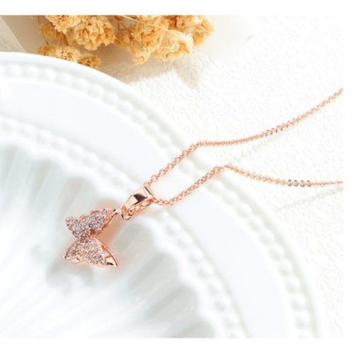 Pillangó  14k aranyozott nyaklánc