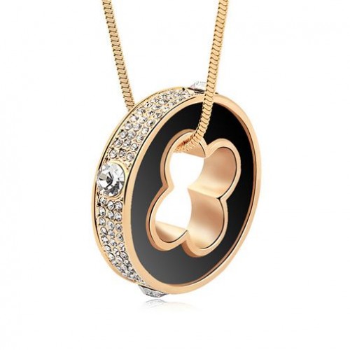 CircleLadyB nyaklánc Swarovski elemekkel 