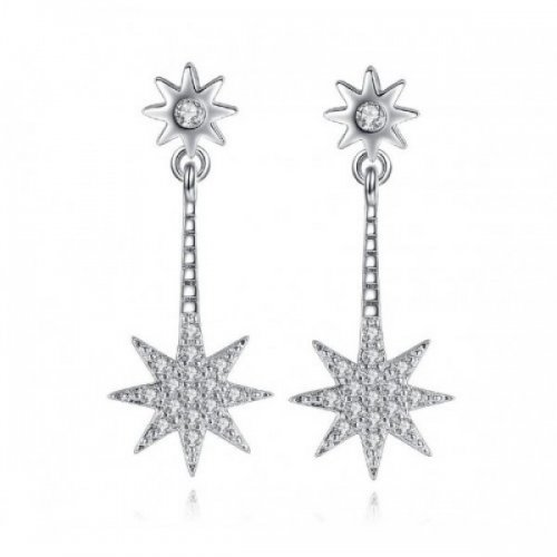 Cercei din argint femei Snowflake Cercei din argint femei Snowflake