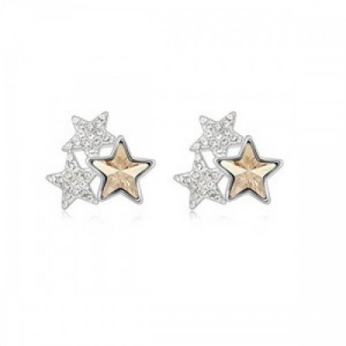 Cercei din argint femei Trio Star Cercei din argint femei Trio Star