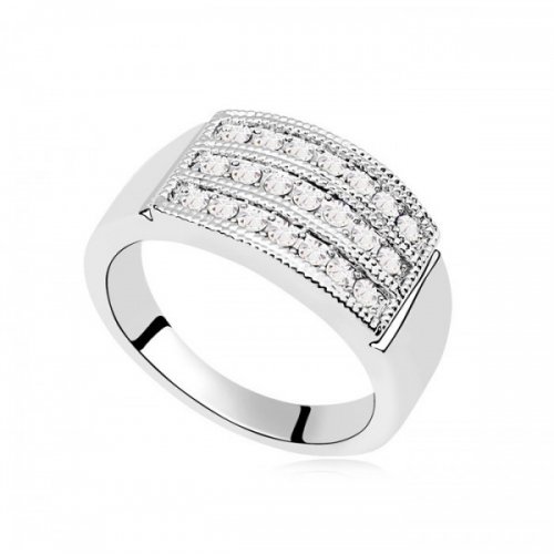 Inel argint femei cu Elemente Swarovski Crystal Unica