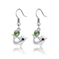 Swarovski Elements Dolphin Earings 