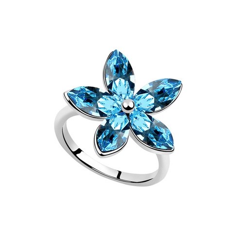 Inel Swarovski BlueShine