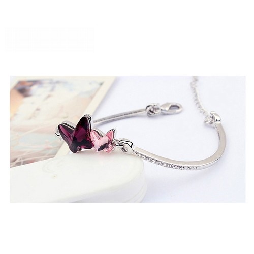 Bratara Swarovski Butterfly2