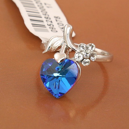 LoveFruit gyűrű Swarovski elemekkel 