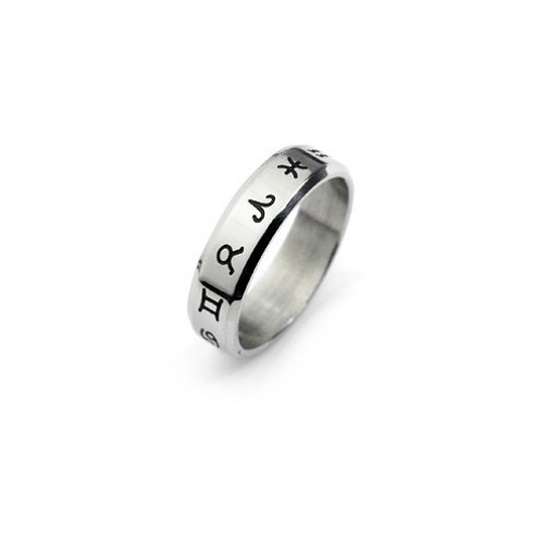 Stainless Steel Ring Zodiac Stainless Steel Ring Zodiac