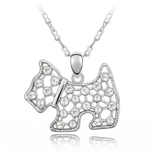 Fashion Puppy nyaklánc Swarovski kristályokkal