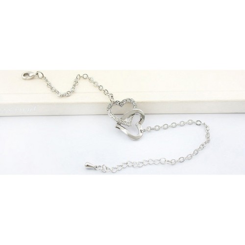 Bratara Elemente  Swarovski Inimi