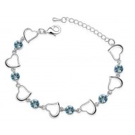 Bratara Elemente Swarovski Inimioare