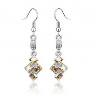 Swarovski Elements Romb Earings