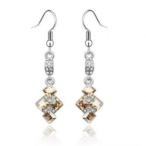 Swarovski Elements Romb Earings Swarovski Elements Romb Earings