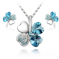 Lóherés szett Swarovski kristályokkal