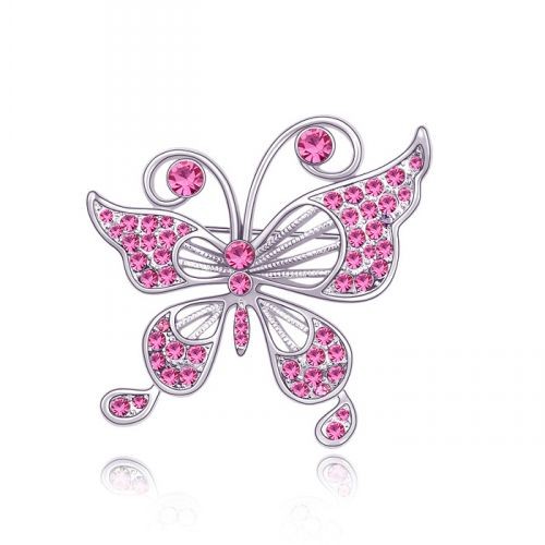 Swarovski Elements Butterfly Brooch Swarovski Elements Butterfly Brooch