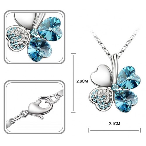 Aqua Lóhere nyaklánc