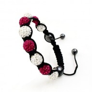 Bratara Swarovski Shamballa Duo