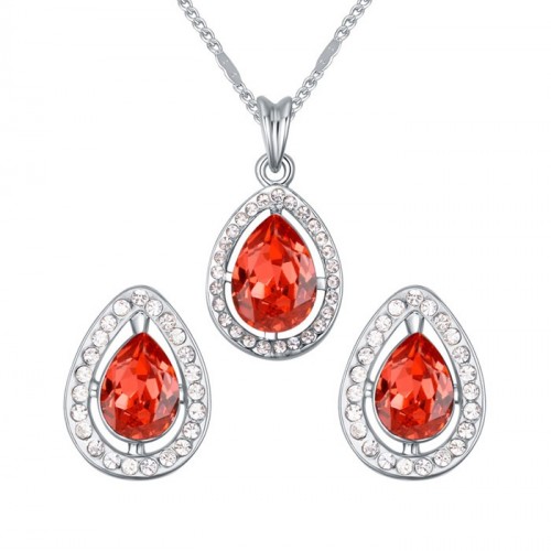 Flaming Paradise női ezüst szett